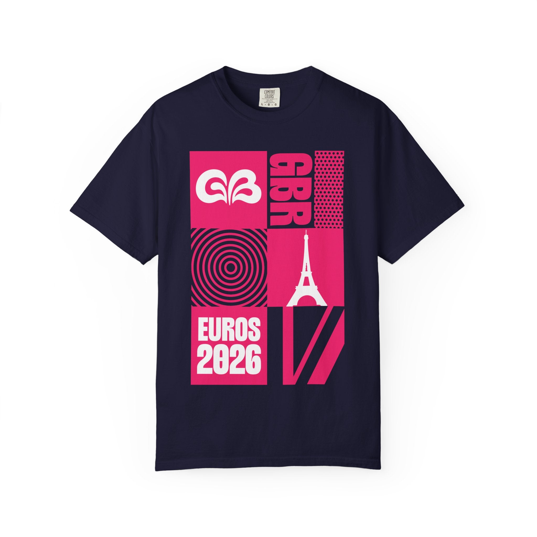 Paris 2026 Graphic T-Shirt — Official Aquatics GB Fan T-Shirt