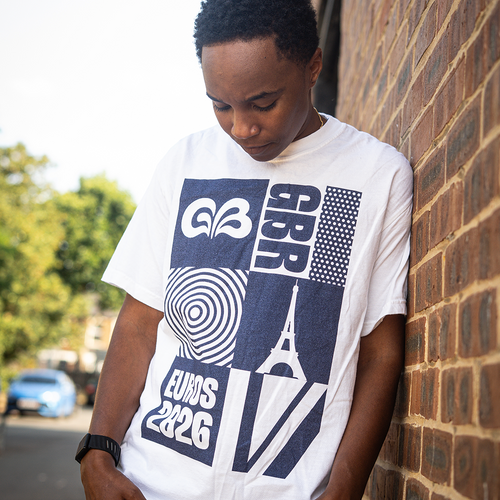 Paris 2026 Graphic T-Shirt — Official Aquatics GB Fan T-Shirt